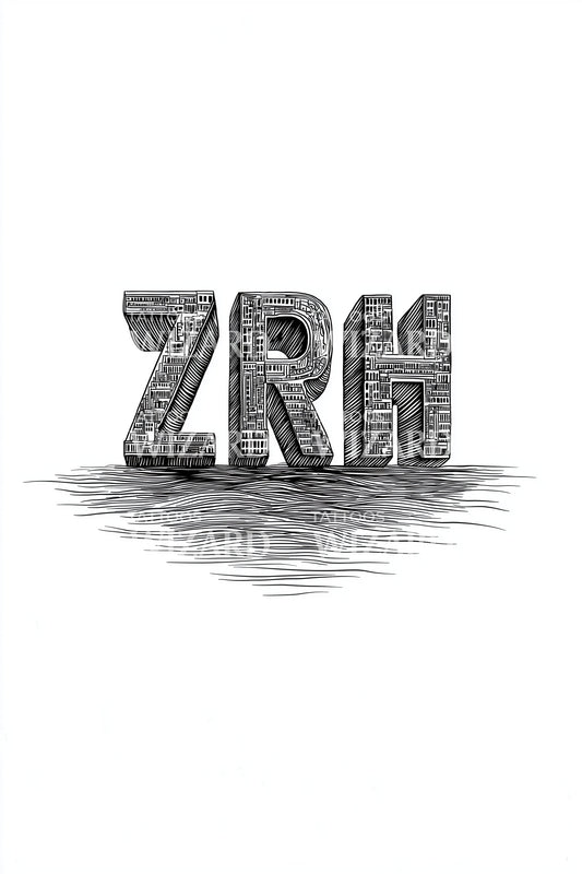 Zurich ZRH Lake Tattoo Design